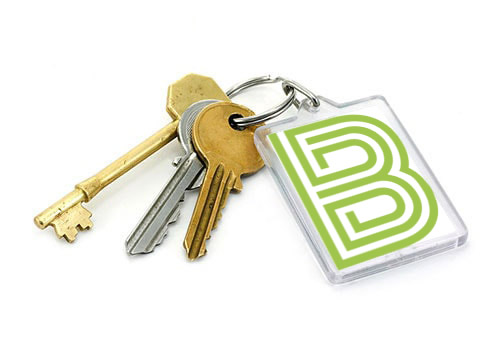 Image of keys on a keychain