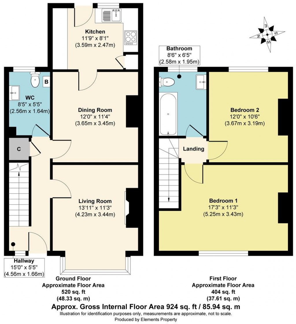 Floorplans For 141 Bow Road, Wateringbury, Maidstone