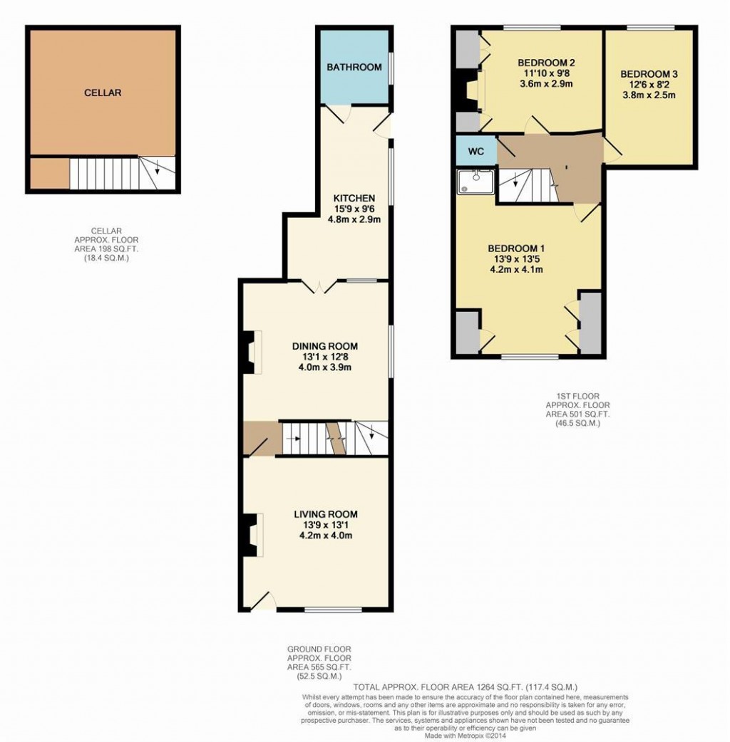 Floorplans For High Street, Aylesford