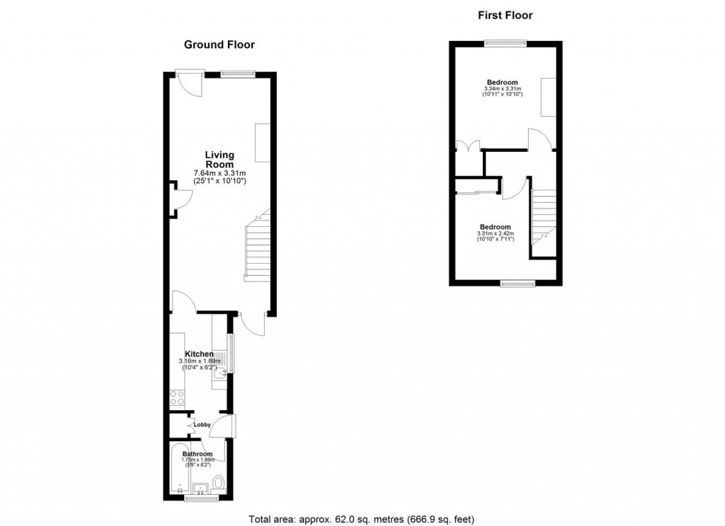 Floorplans For Knowle Road, Wouldham