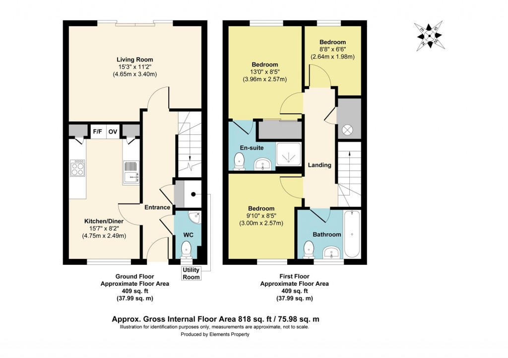 Floorplans For Albion Drive, Larkfield