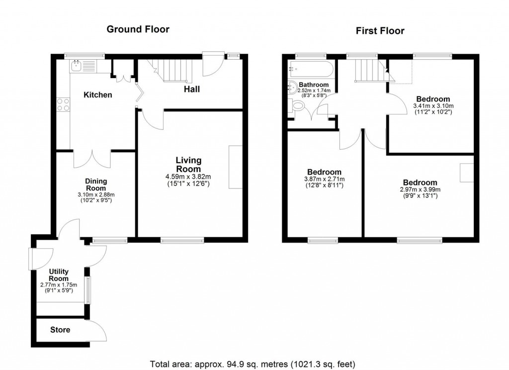 Floorplans For Plains Avenue, Maidstone