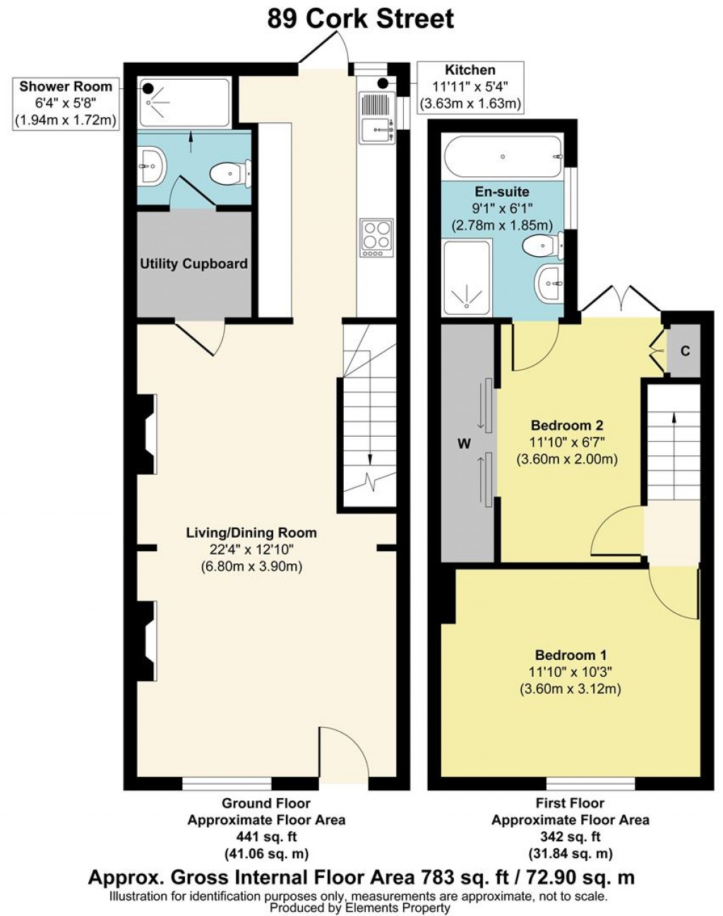 Floorplans For Cork Street, Eccles