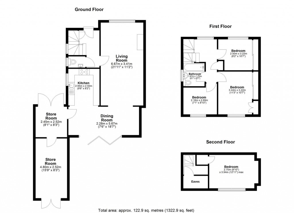 Floorplans For The Avenue, Aylesford