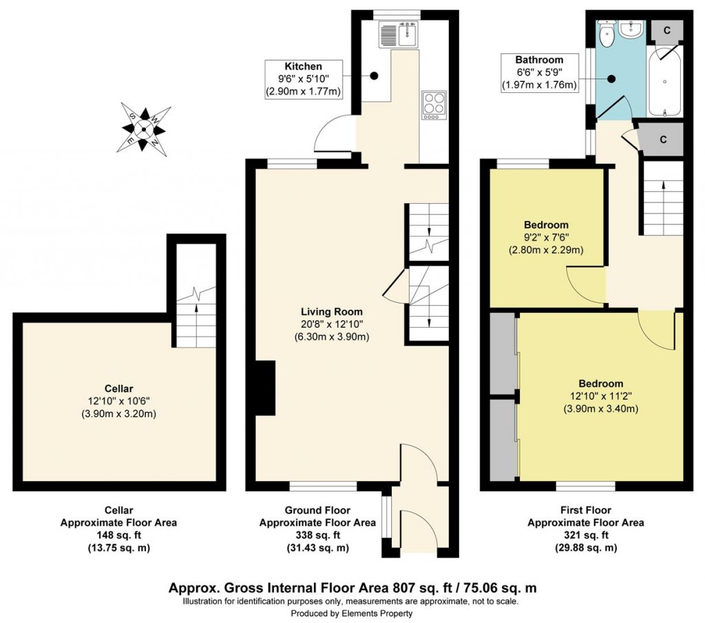 Floorplans For Rochester Road, Burham
