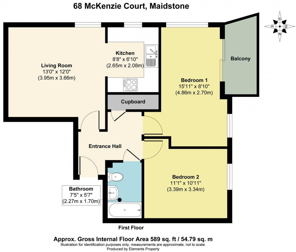 Floorplans For Mckenzie Court, Maidstone
