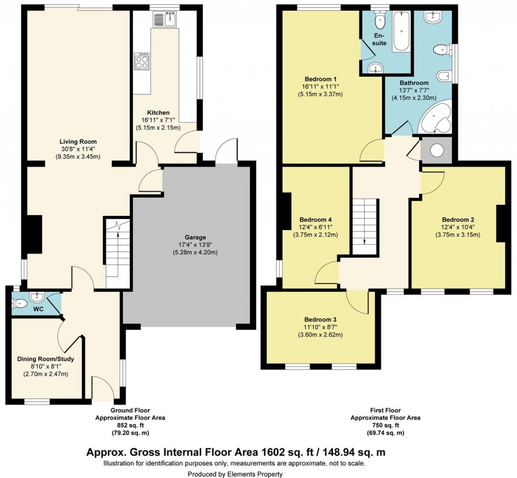 Floorplans For High Street, Halling