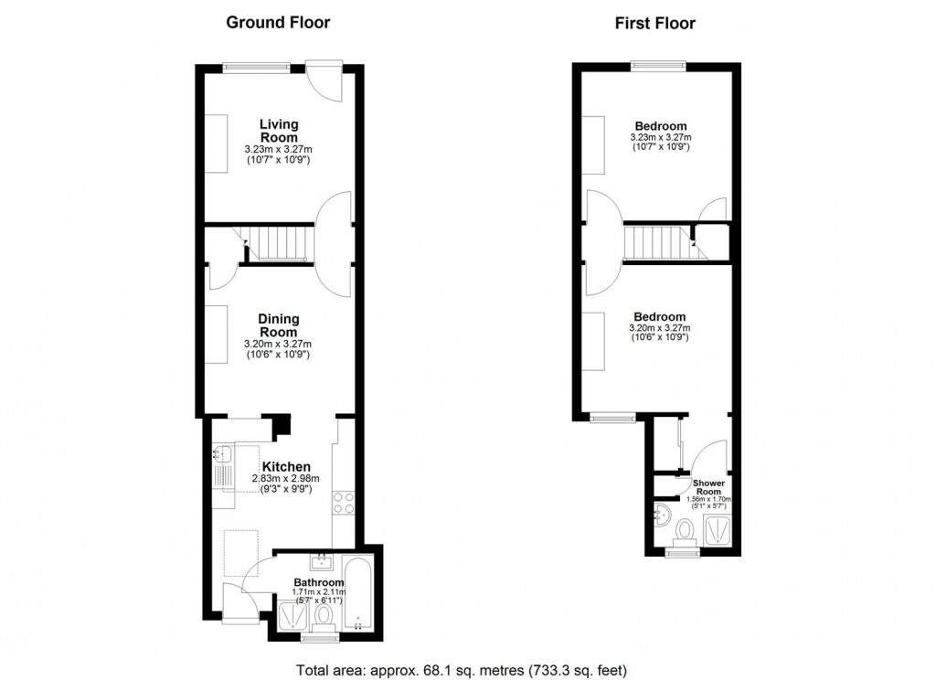 Floorplans For Victoria Street, Eccles