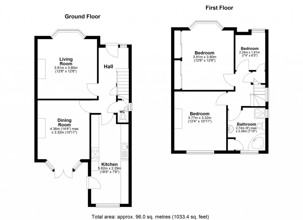 Floorplans For Teapot Lane, Aylesford