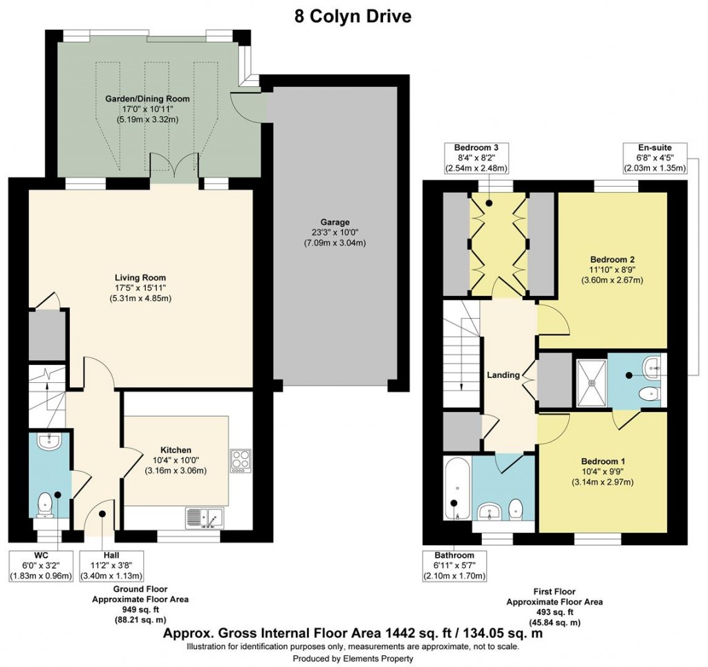 Floorplans For Colyn Drive, Maidstone