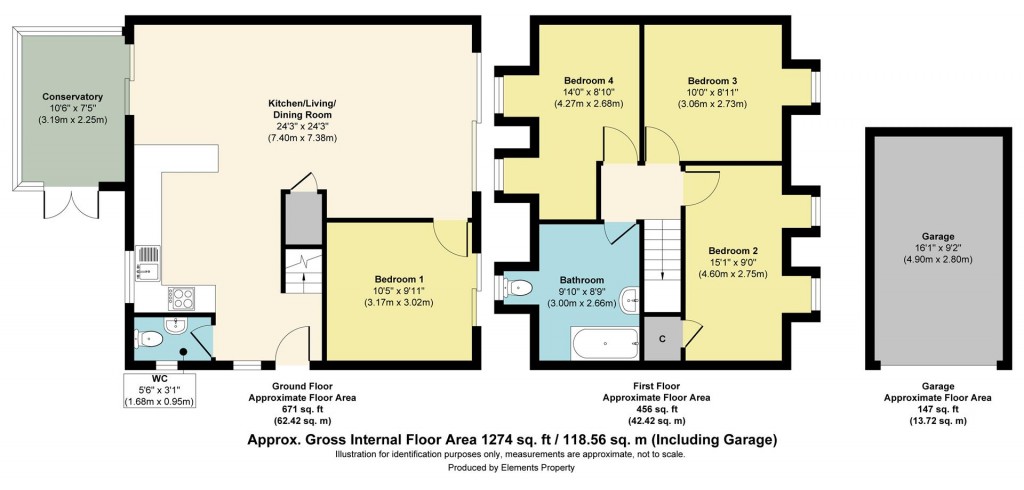 Floorplans For Jasmine View, Moncktons Lane, Maidstone