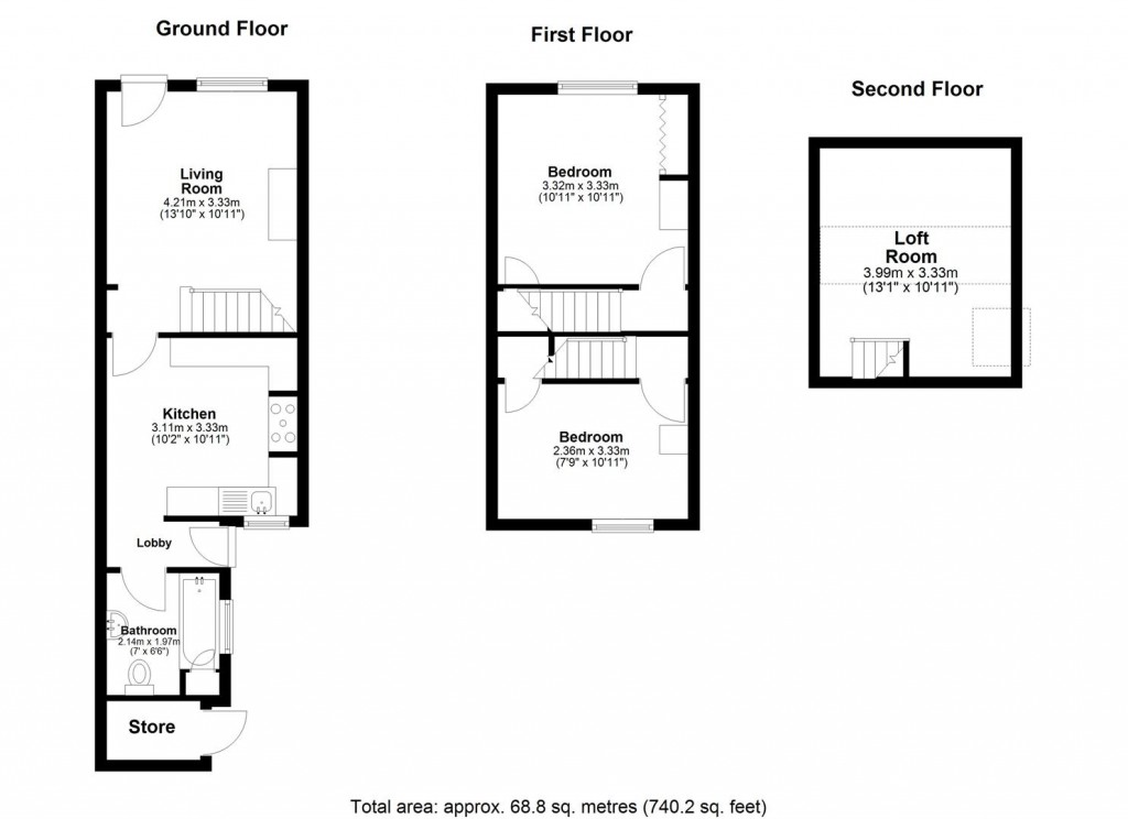 Floorplans For Varnes Street, Eccles
