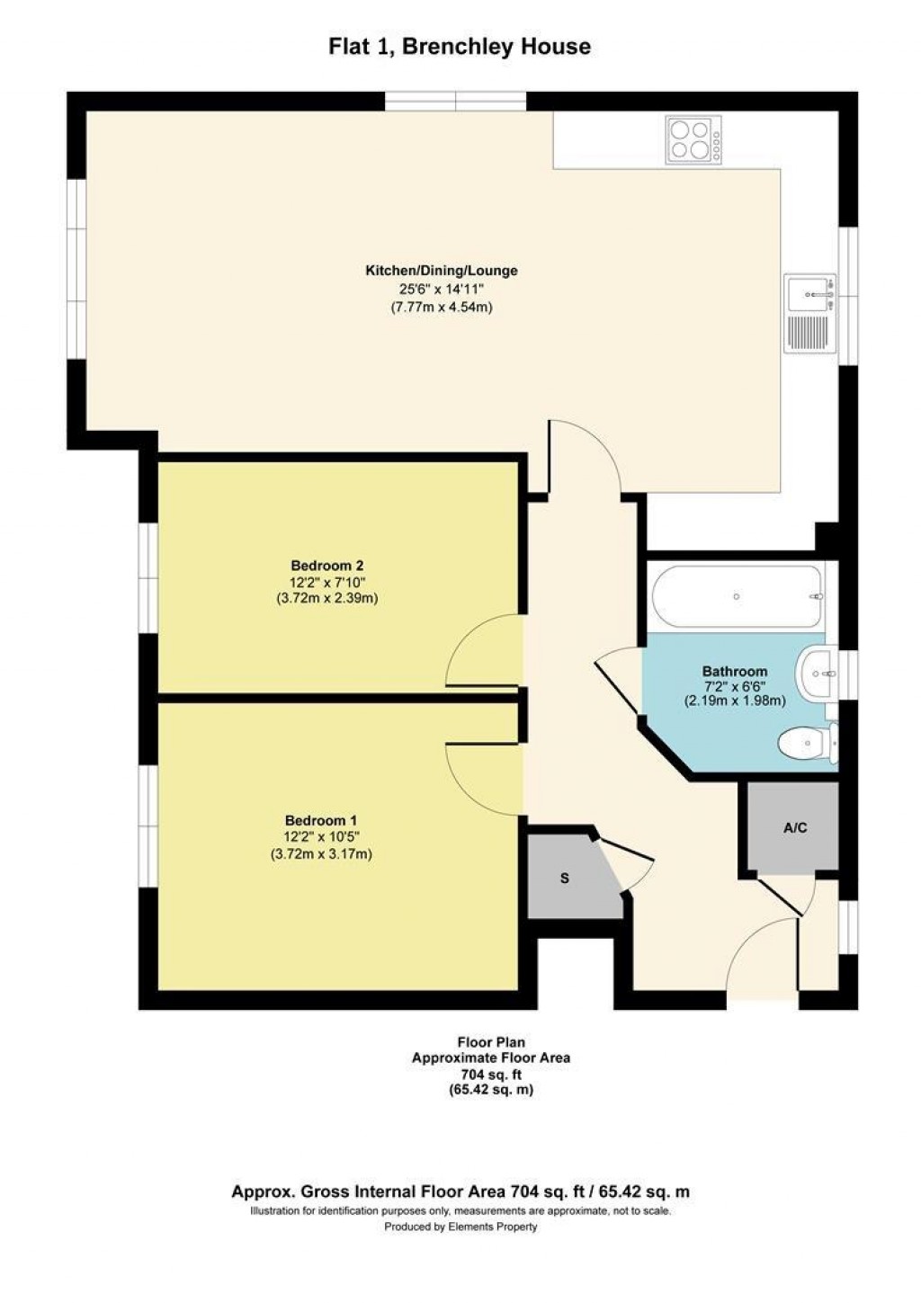 Floorplans For Edward Betts Close, Aylesford