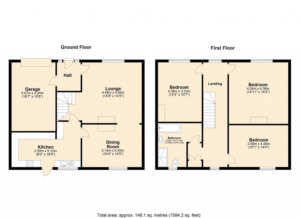 Floorplans For Cork Street, Eccles