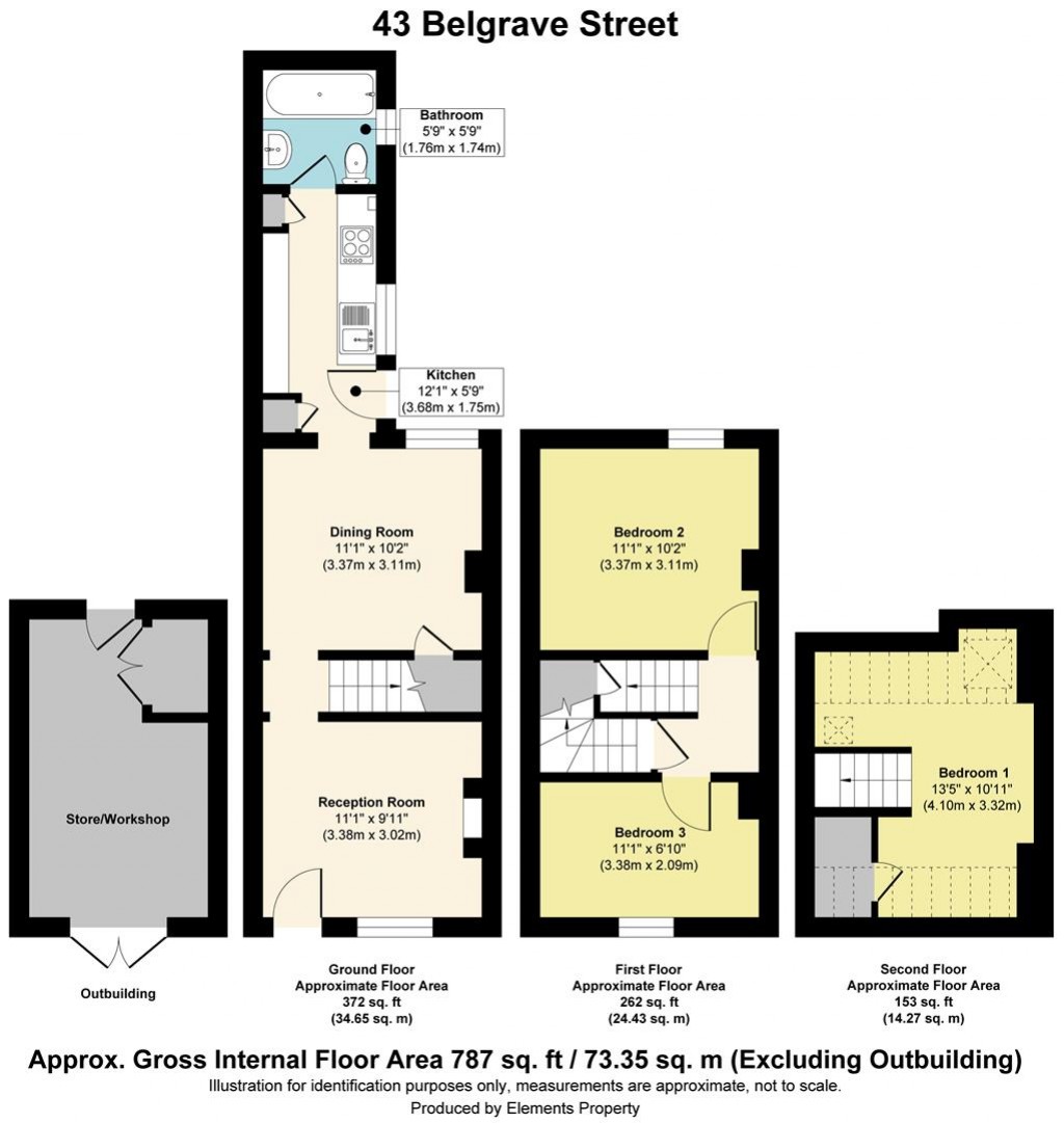 Floorplans For Belgrave Street, Eccles