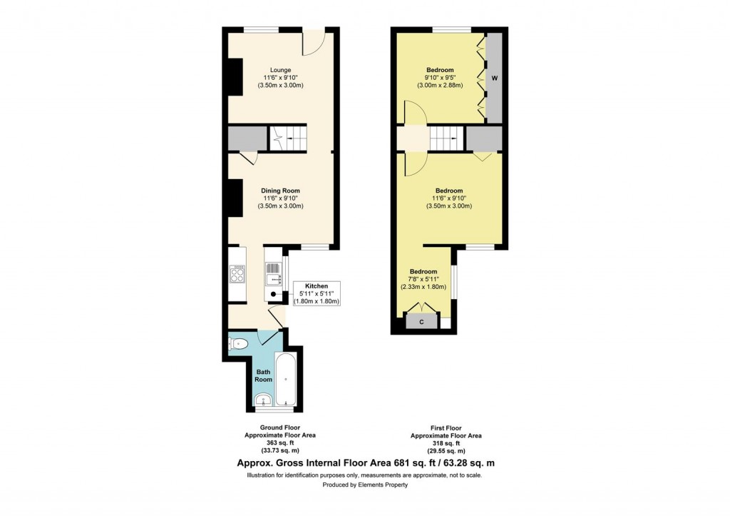 Floorplans For Cork Street, Eccles