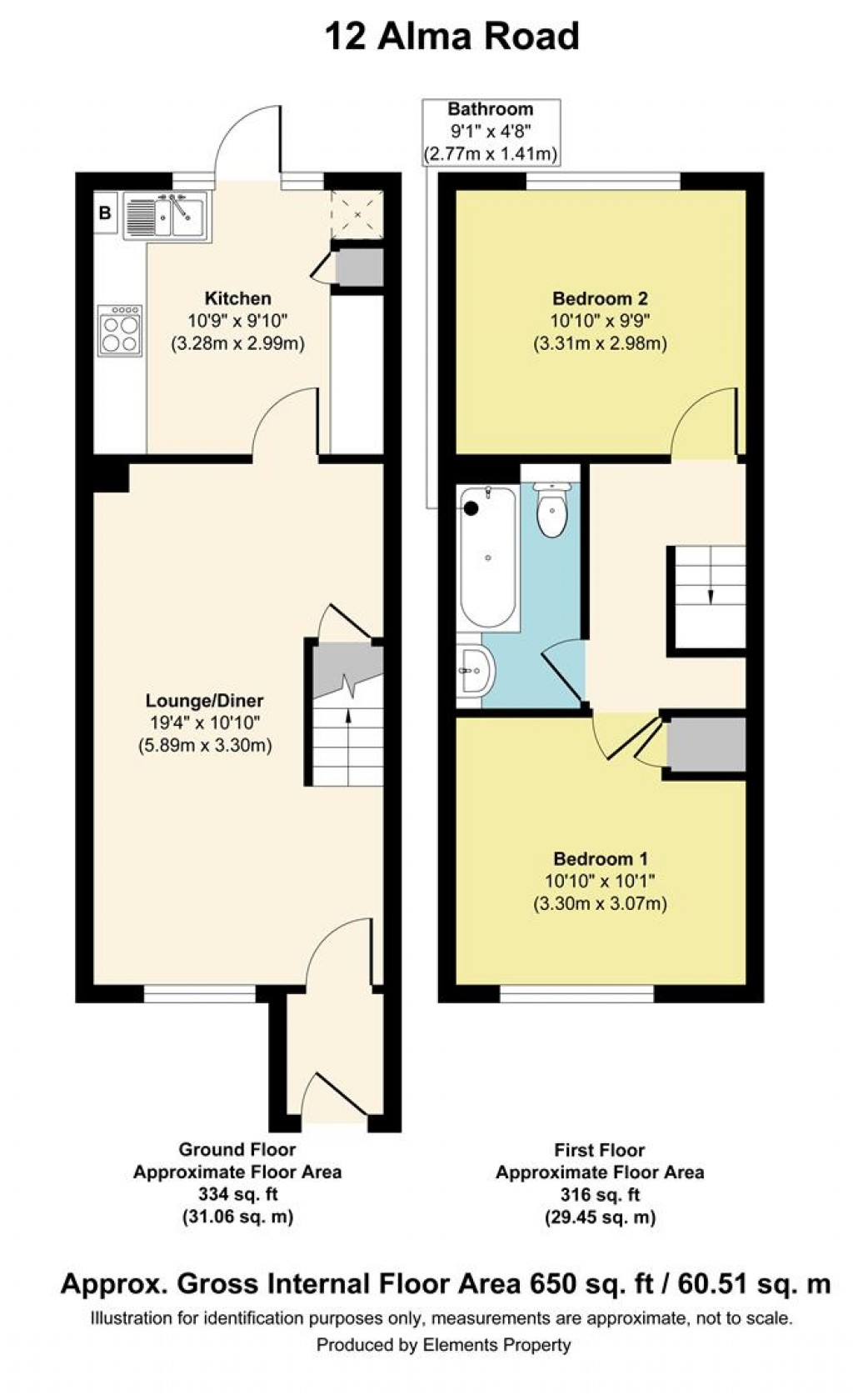 Floorplans For Alma Road, Eccles