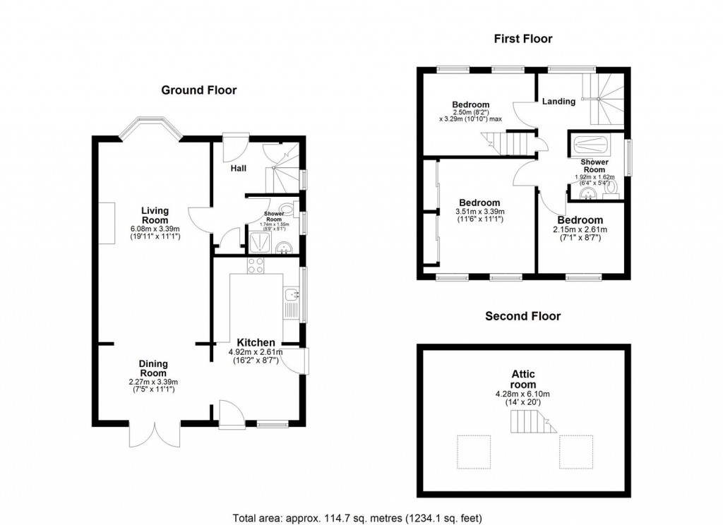 Floorplans For The Avenue, Aylesford