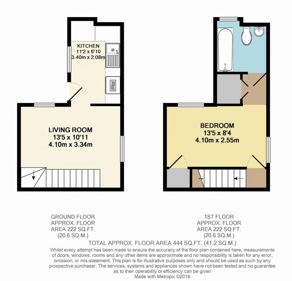 Floorplans For Hackney Road, Maidstone