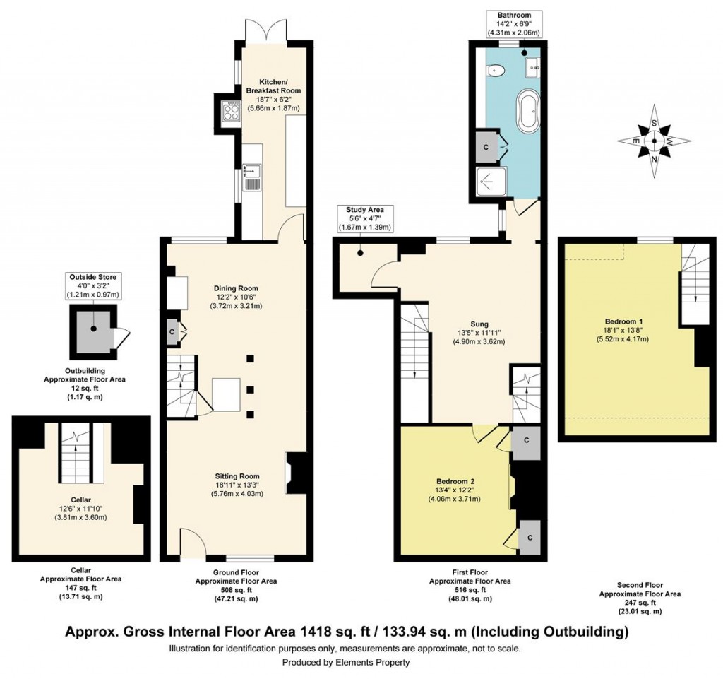 Floorplans For High Street, Aylesford