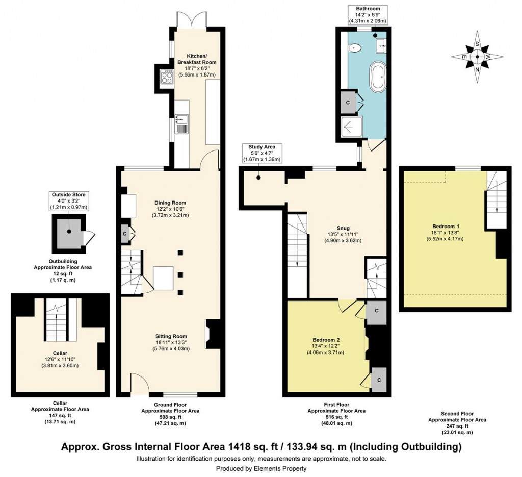 Floorplans For High Street, Aylesford