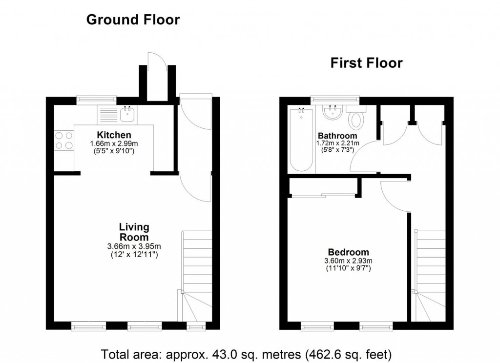 Floorplans For Sherwoods, Maidstone Road, Blue Bell Hill