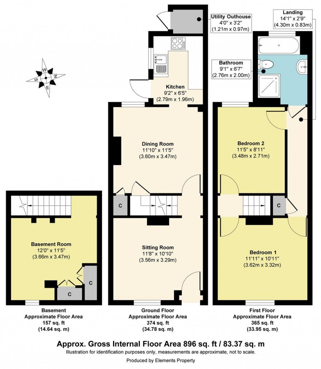 Floorplans For Kingsley Road, Maidstone