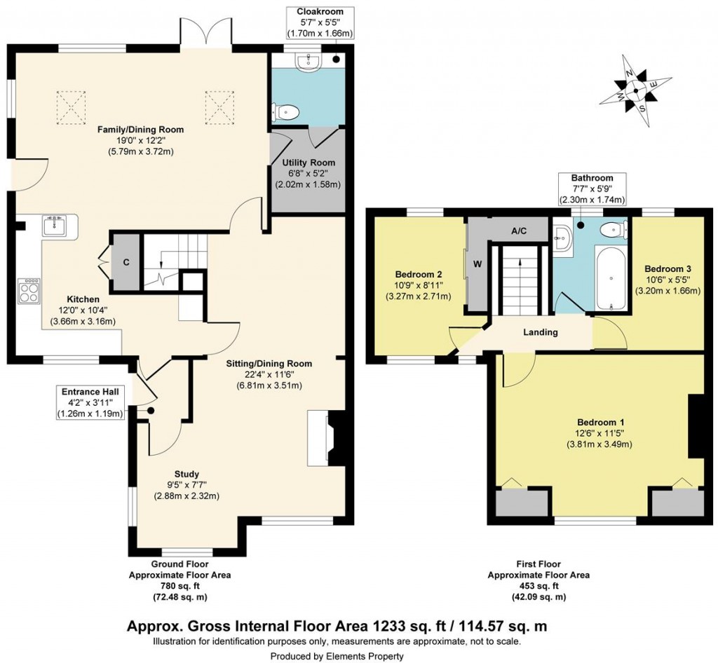 Floorplans For Heath Road, Coxheath, Maidstone