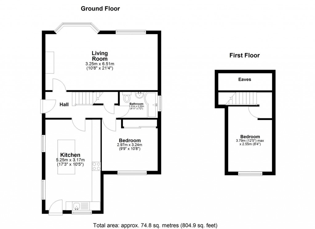 Floorplans For Maidstone Road, Blue Bell Hill, Chatham