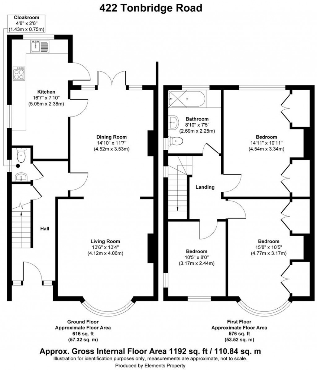 Floorplans For Tonbridge Road, Maidstone