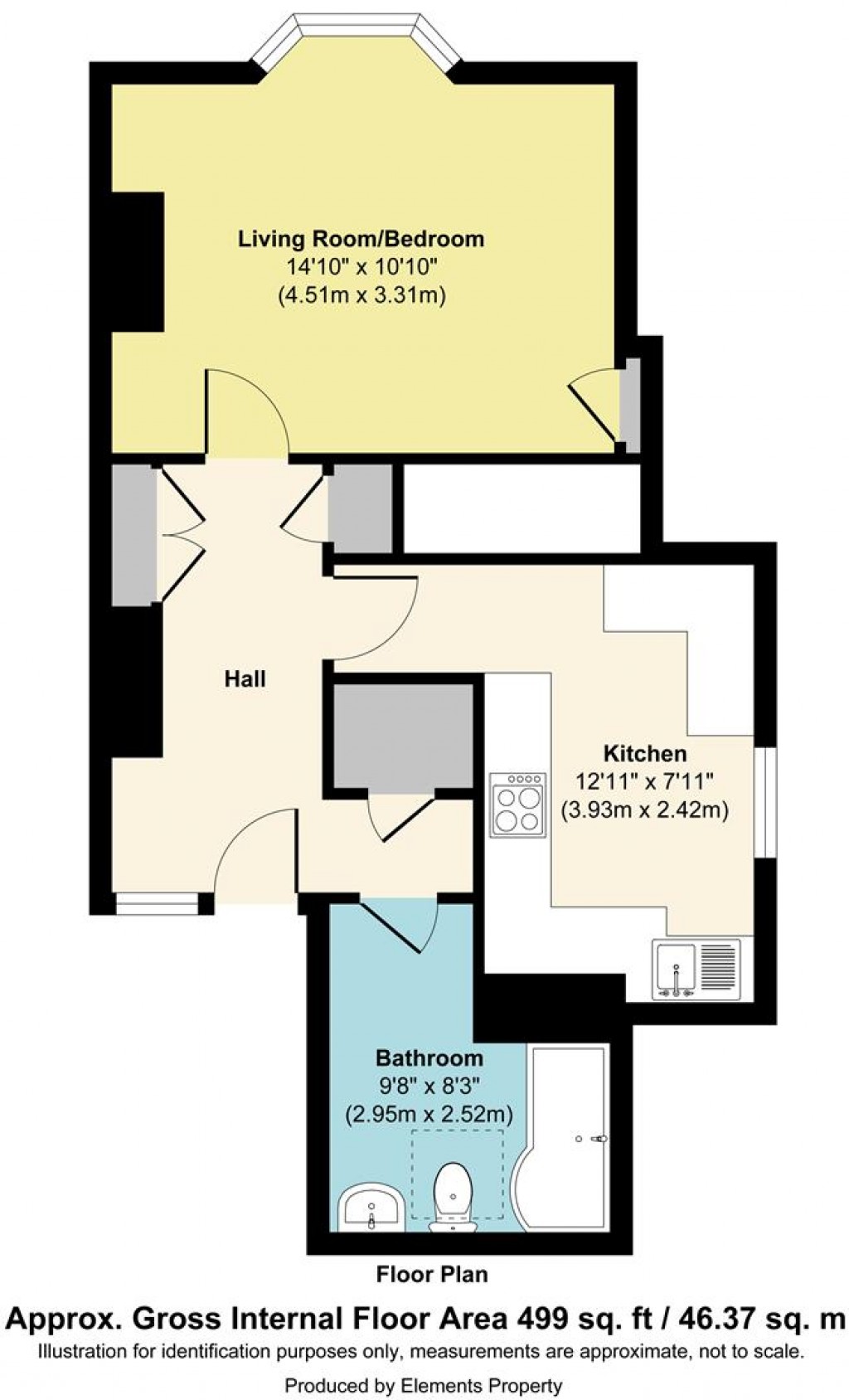 Floorplans For Tower House, Western Road, Maidstone