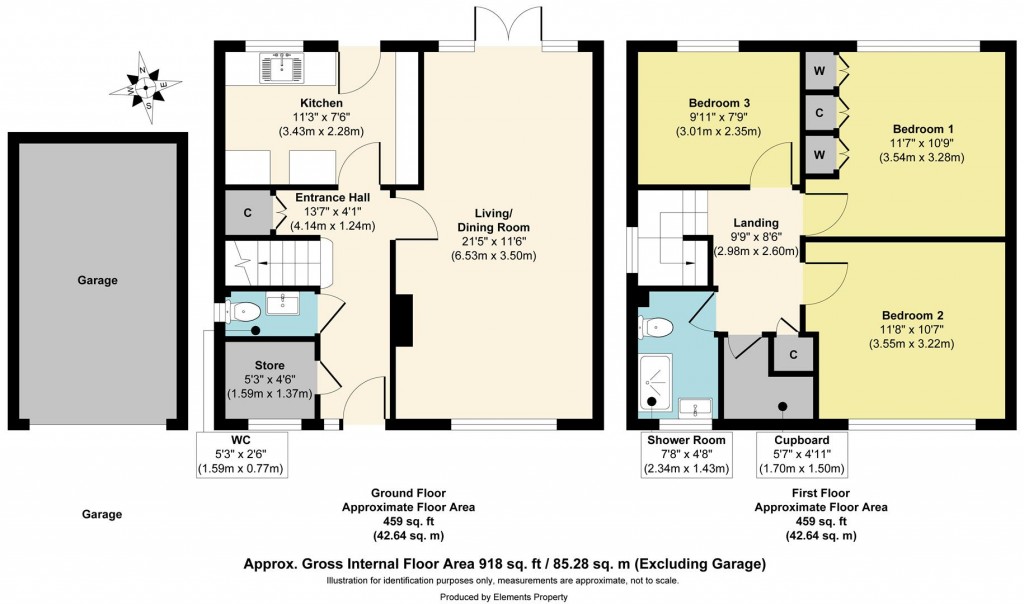Floorplans For Betsham Road, Maidstone