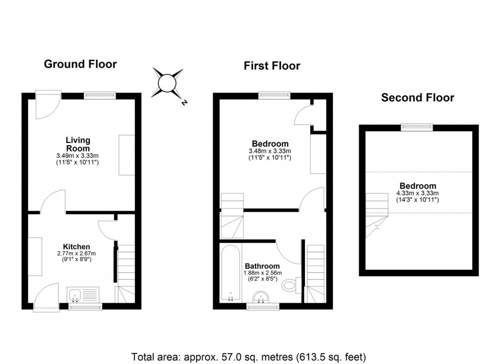Floorplans For Station Road, Aylesford