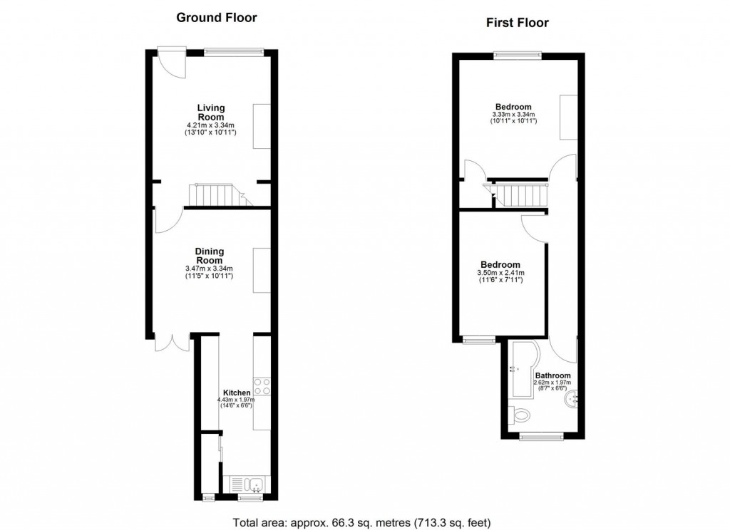 Floorplans For Rochester Road, Burham