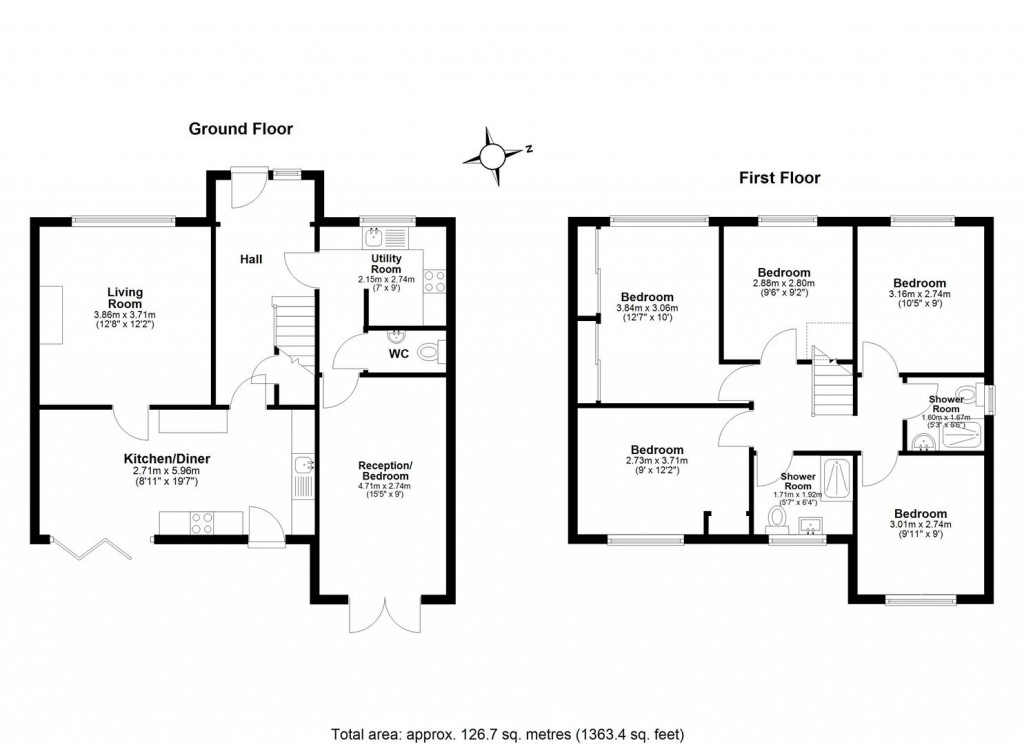 Floorplans For Godden Road, Snodland
