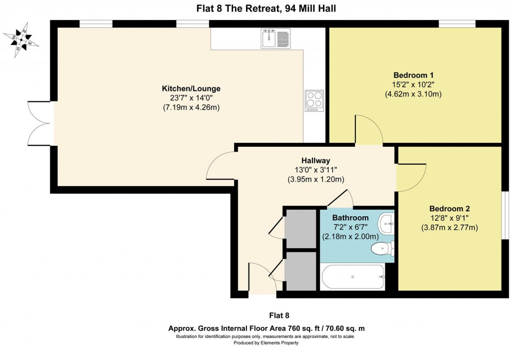 Floorplans For Mill Hall, Aylesford