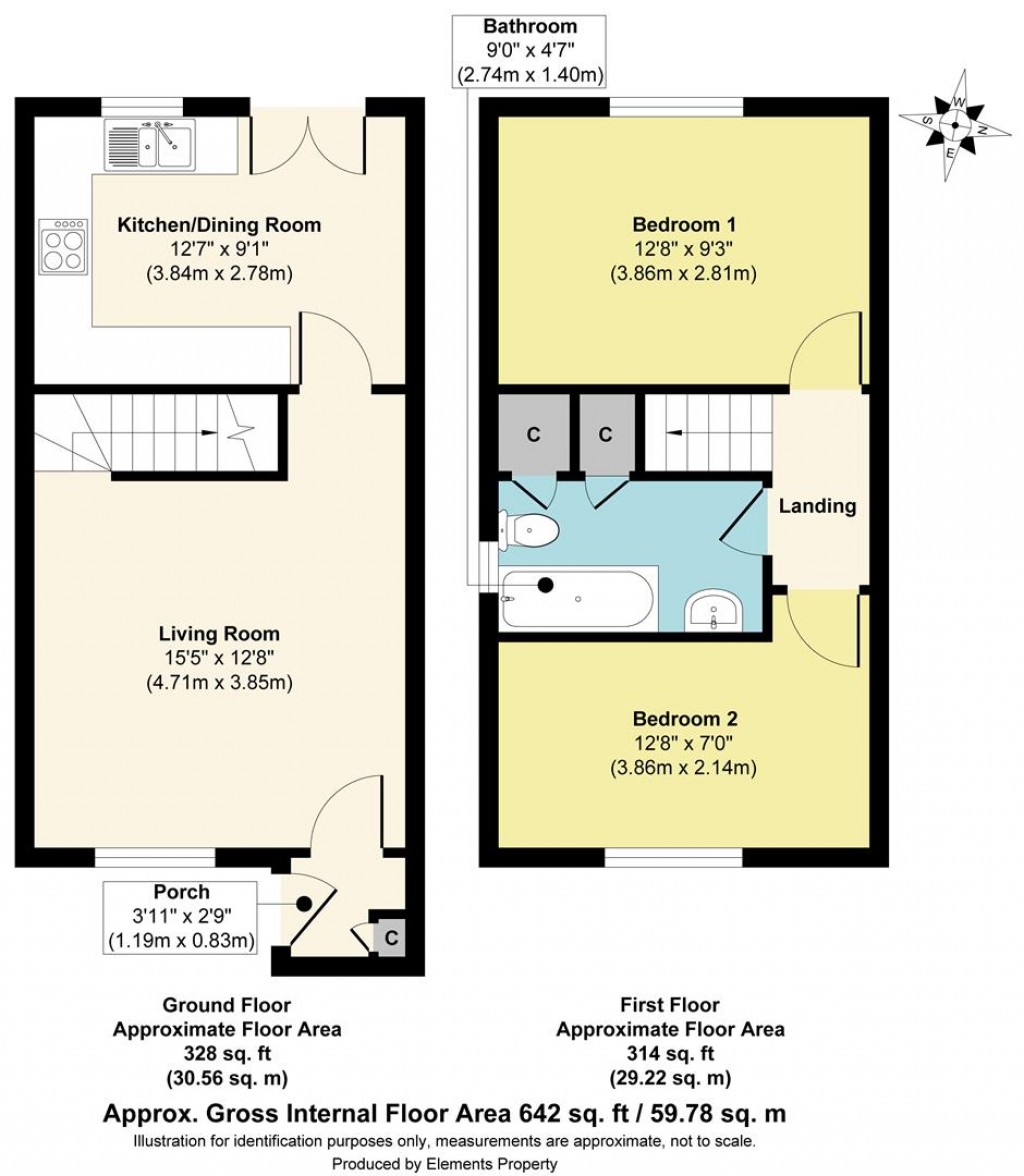 Floorplans For Burmarsh Close, Chatham