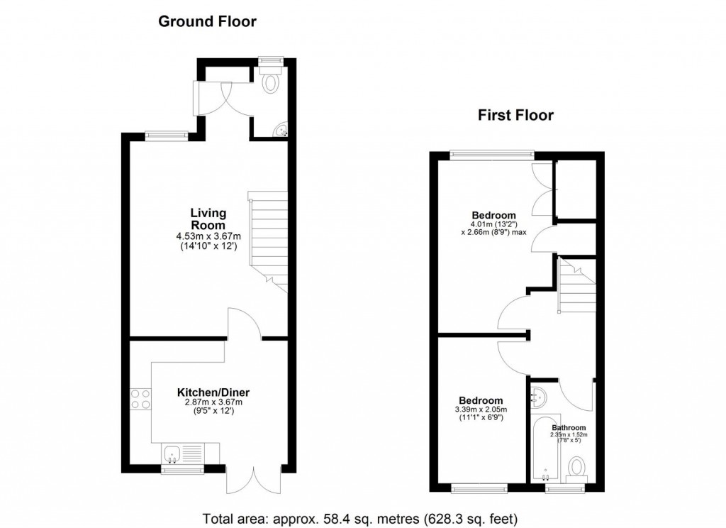 Floorplans For Cork Street, Eccles