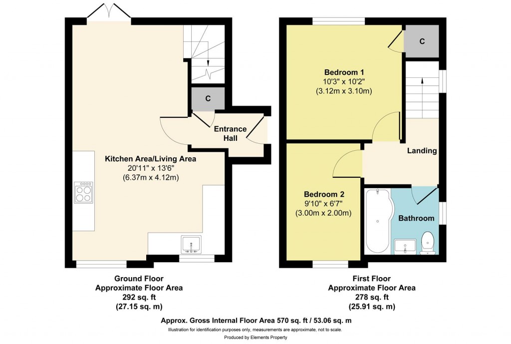 Floorplans For Hayman Walk, Eccles