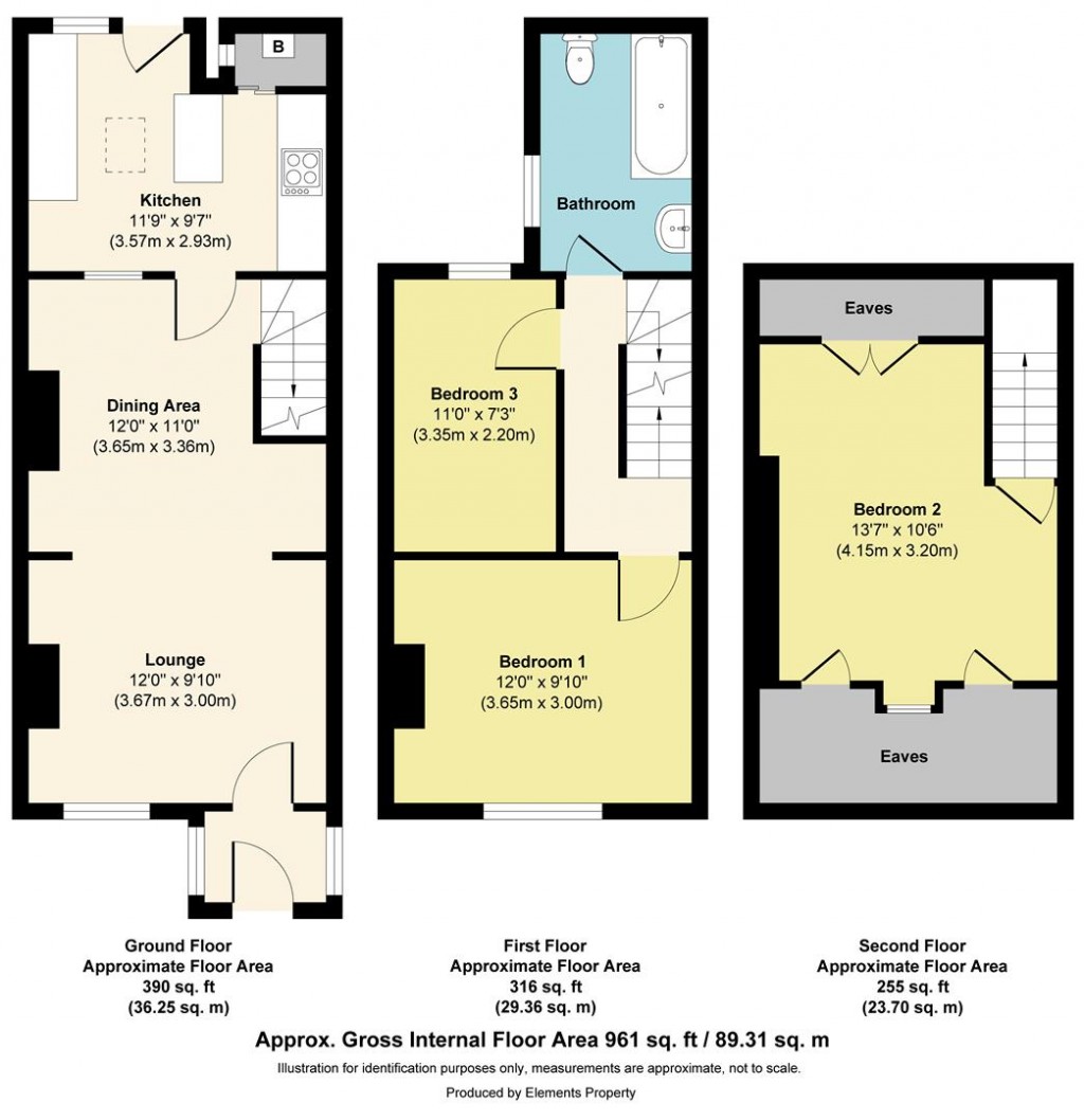 Floorplans For Bell Lane, Ditton
