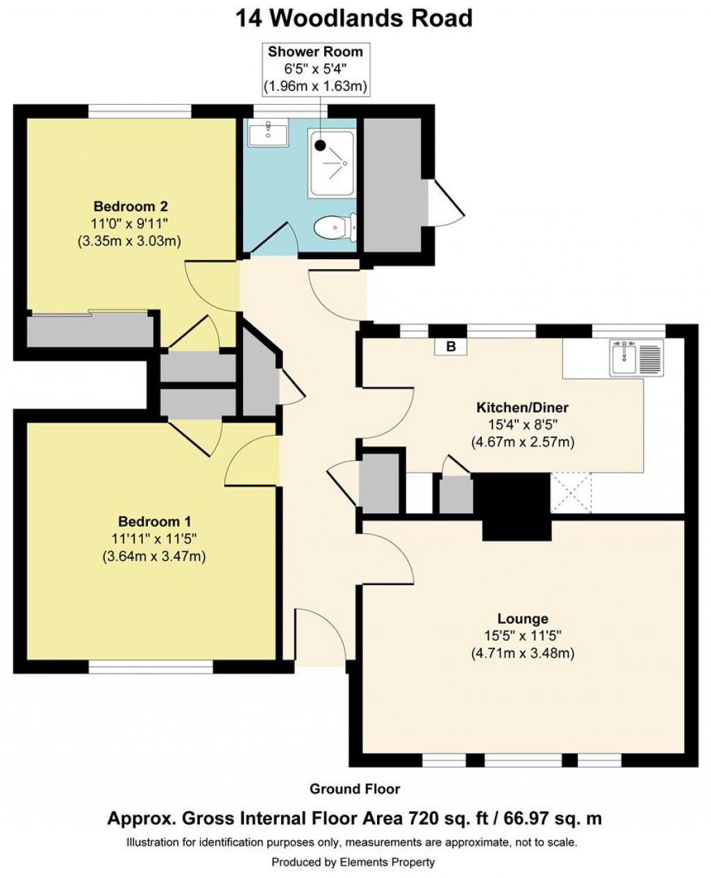 Floorplans For Woodlands Road, Ditton