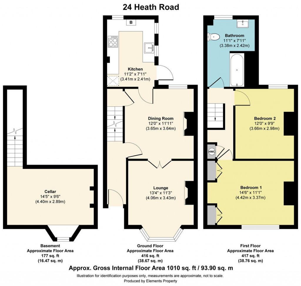 Floorplans For Heath Road, Barming, Maidstone
