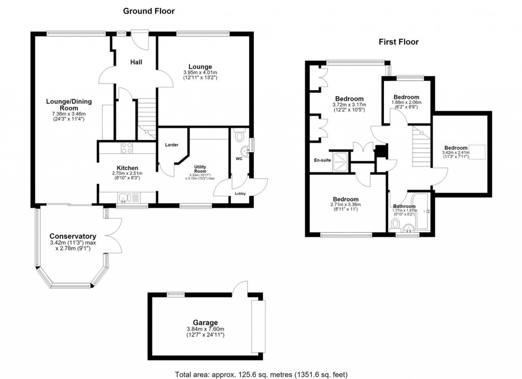 Floorplans For Bell Lane, Burham